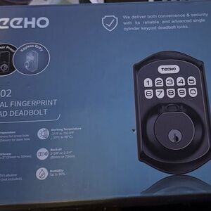 Teeho Silver Keypad Deadbolt Lock